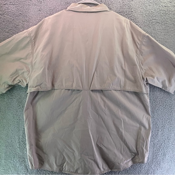 5.11 Tactical Men’s XXL Series Style 71152 Khaki Short Sleeve Button Up - Picture 9 of 14